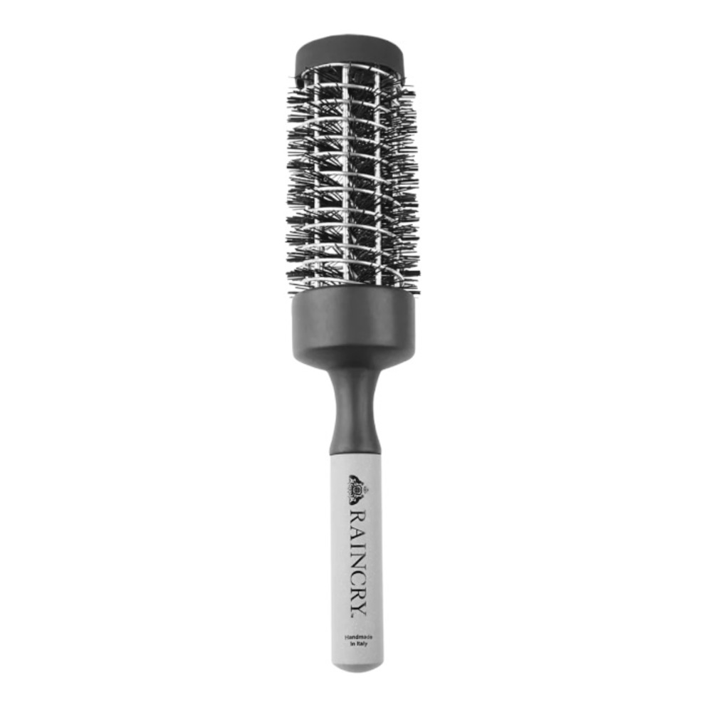 RAINCRY Italy Handmade Magnesium Volume Spiral Premium Nylon Bristle Hair Brush